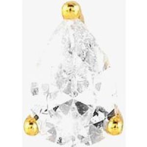 Nomination Colour Wave Gold Plated Pear Shaped Single Stud Earring 149804/014 01