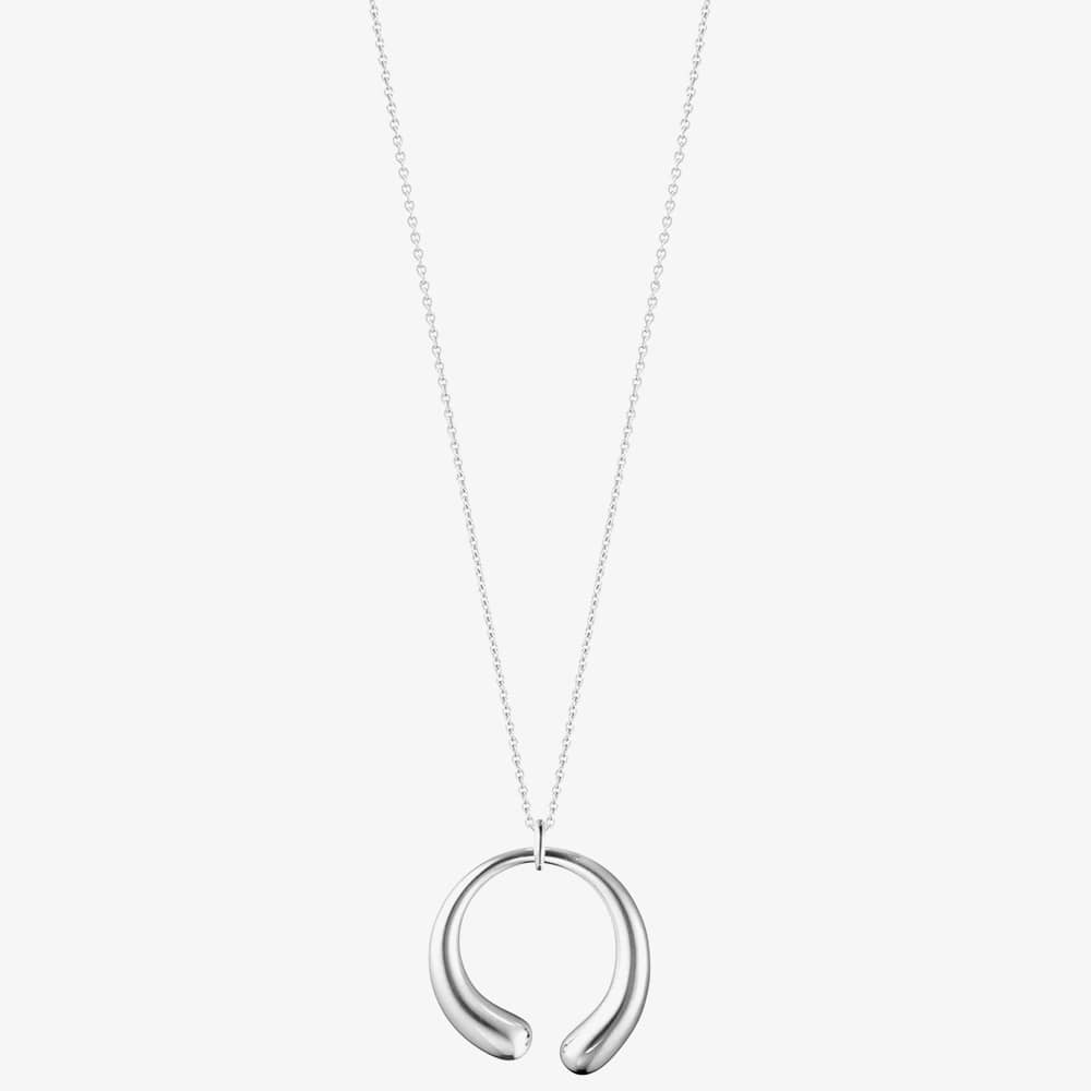 Georg Jensen Mercy Sterling Silver Large Necklace 10015343