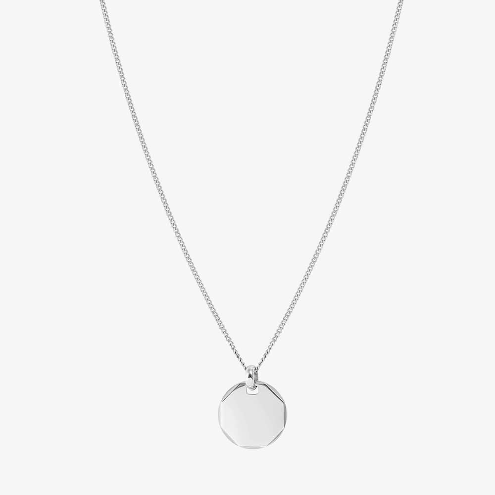 Nomination Sempre Con Me Engravable Hexagonal Disc Necklace 029702/064