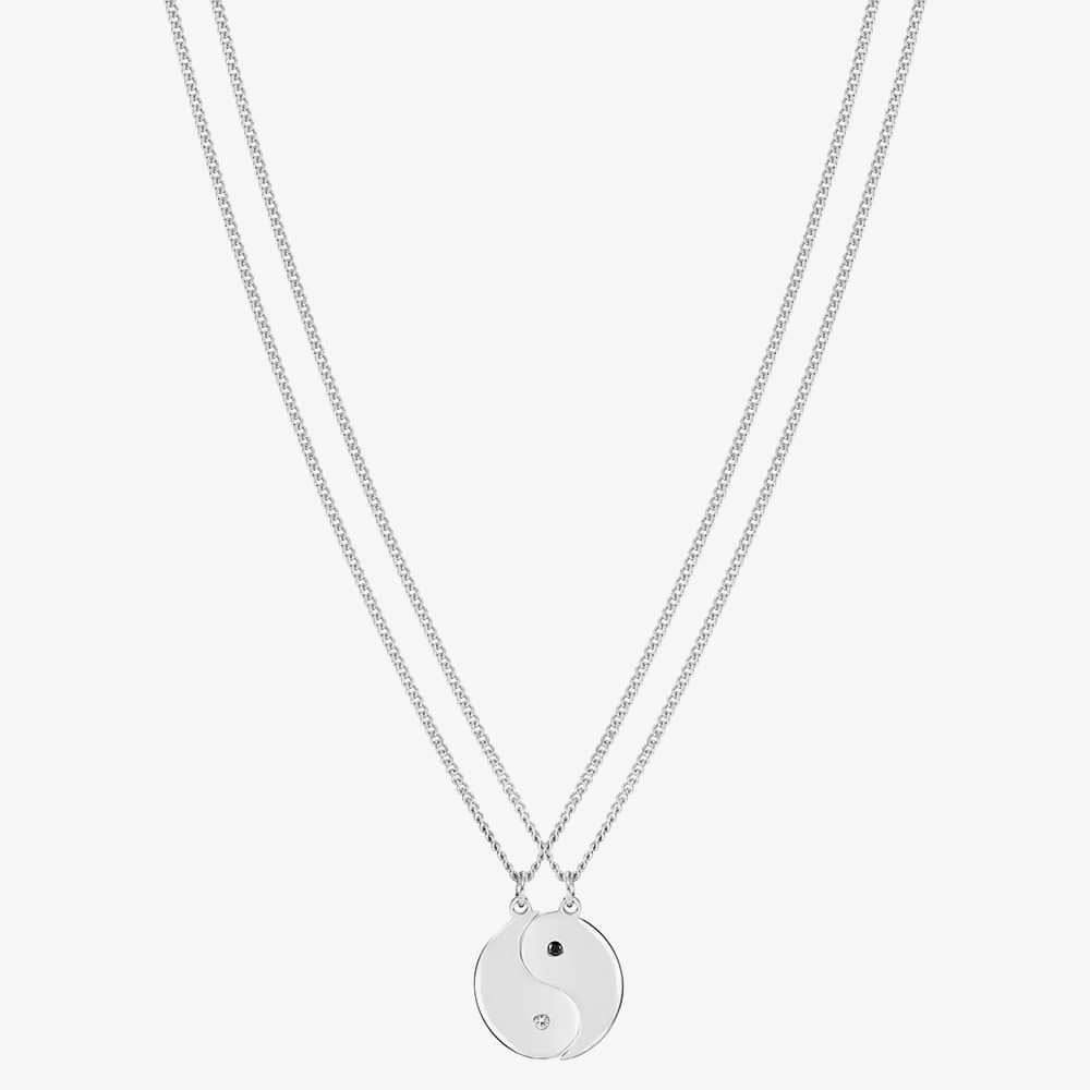 Nomination Sempre Con Me Engravable Yin Yang Double Necklace 029703/029