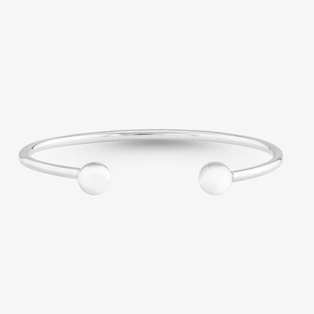 Sterling Silver Baby Torque Bangle 8.36.0390