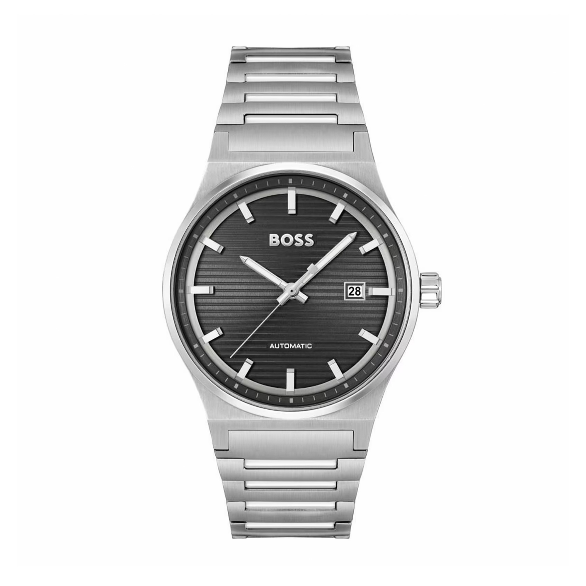 BOSS Candor Stainless Metal Automated 41mm Males’s Watch 1514117