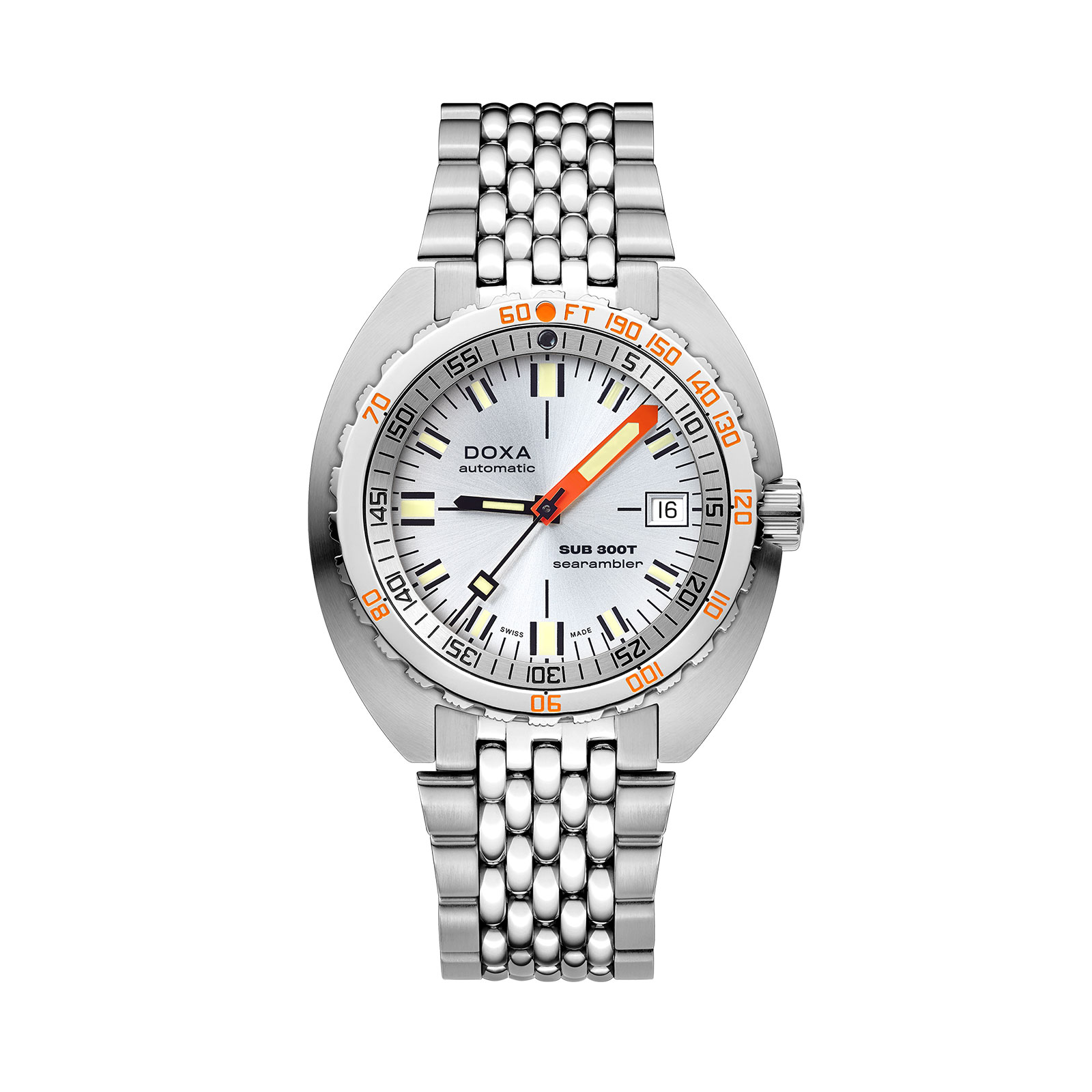 DOXA SUB 300T Searambler Computerized 42.5mm Mens Watch 840.10.021.10