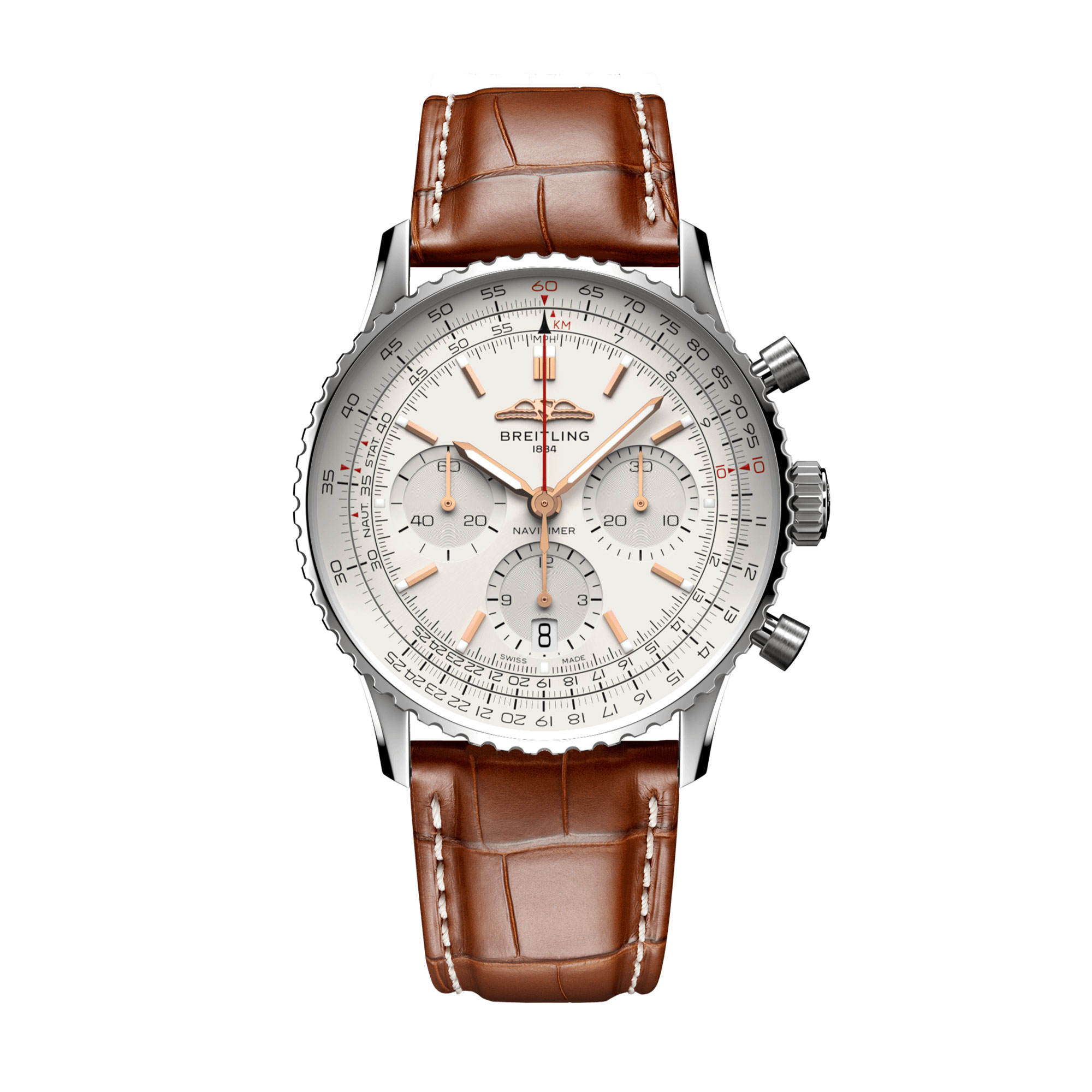 Breitling Navitimer B01 Chronograph 41mm Males’s Watch AB0139211G1P1