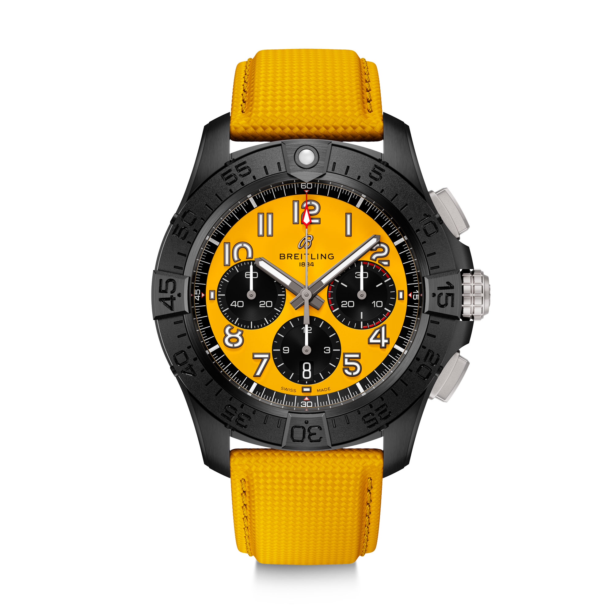 Breitling Avenger B01 Chronograph 44mm Night time Venture Males’s Watch SB0147101I1X1