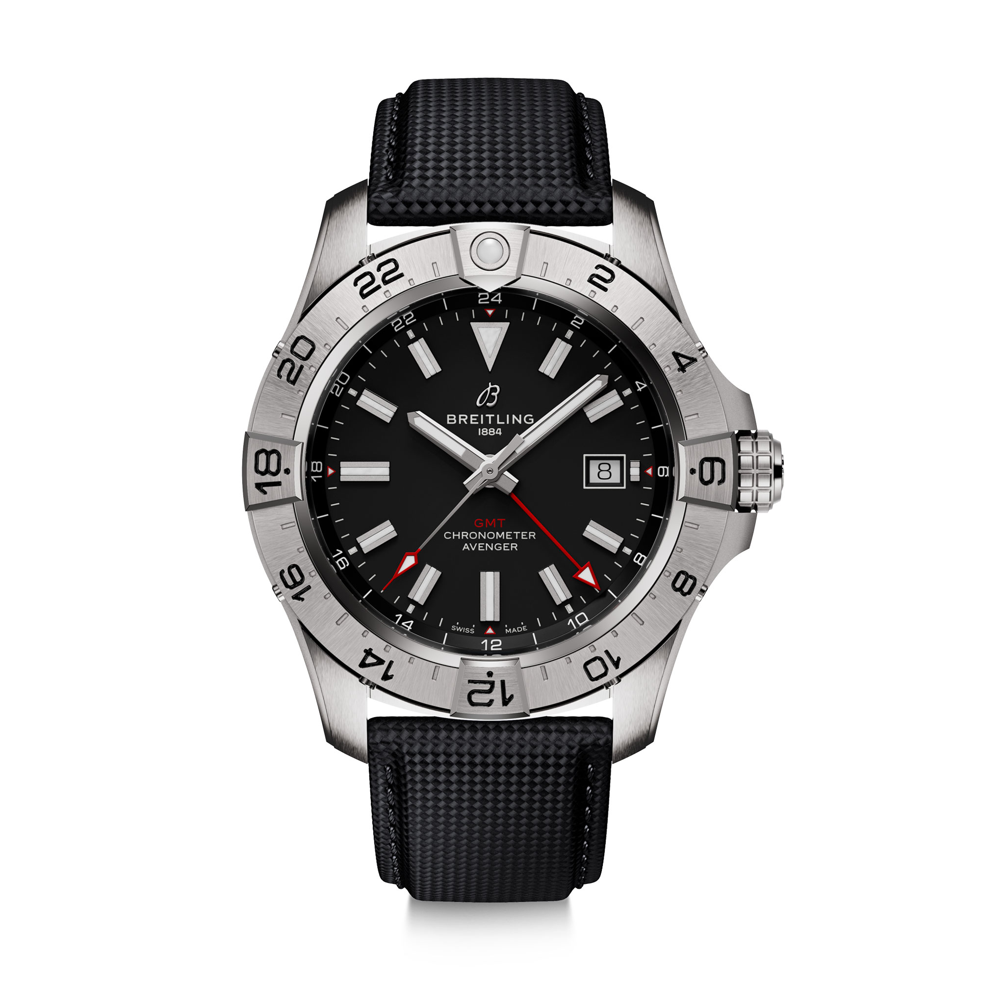 Breitling Avenger Computerized GMT 44mm Males’s Watch A32320101B1X1