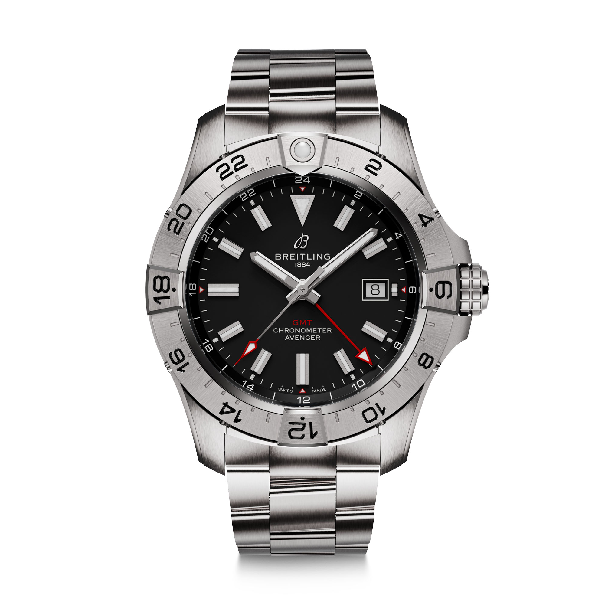 Breitling Avenger Computerized GMT 44mm Males’s Watch A32320101B1A1
