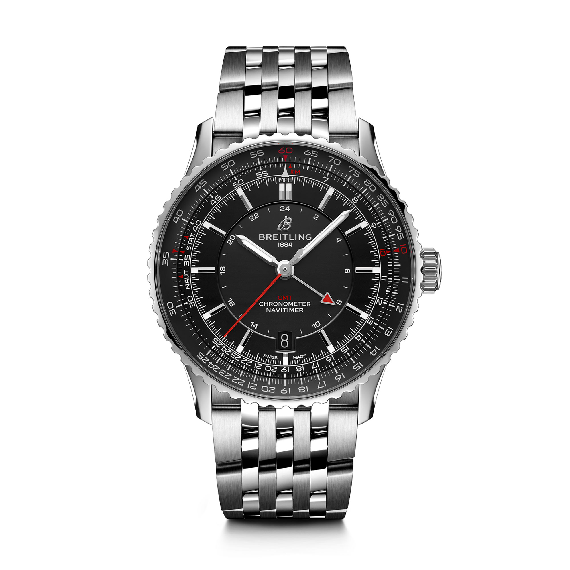 Breitling Navitimer Computerized GMT 41 Mens Watch A32310251B1A1