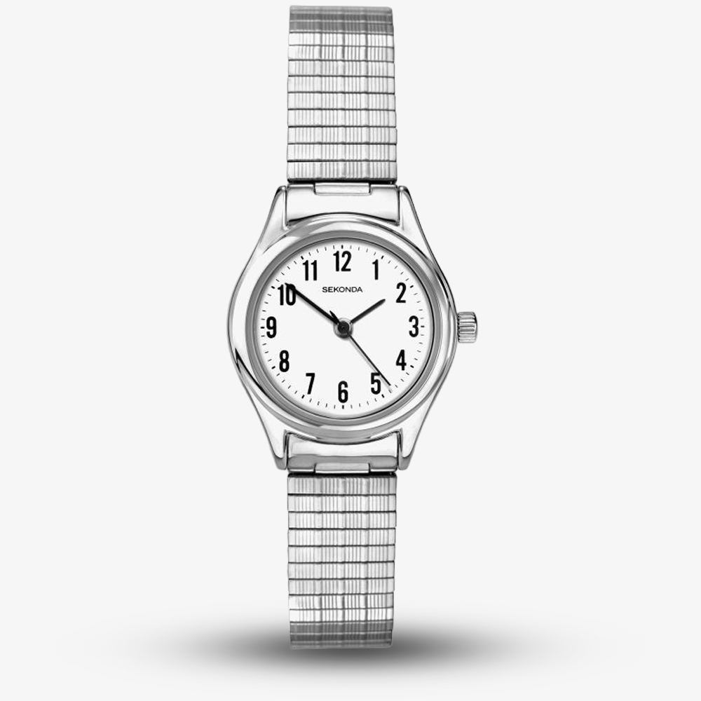 Sekonda Easy Reader Silver Expandable Watch 4601