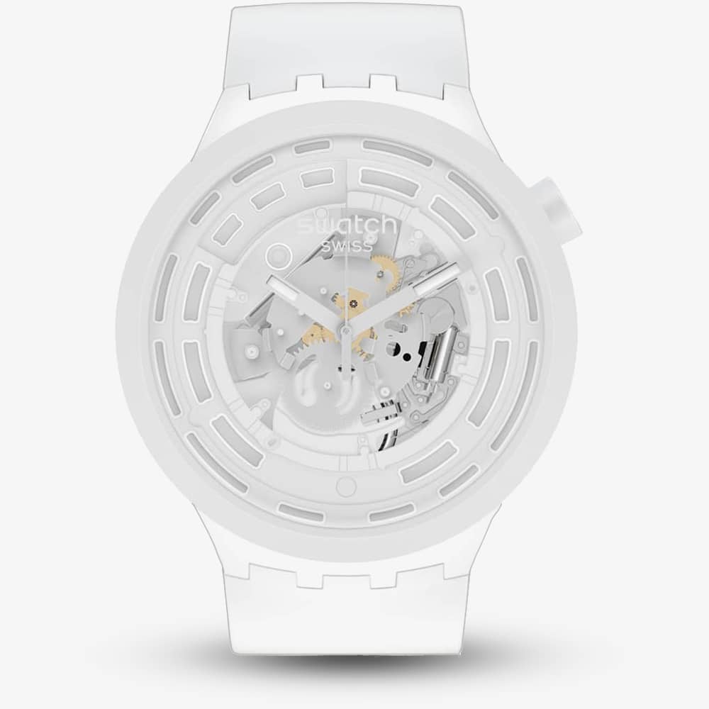 Swatch C-White Watch SB03W100