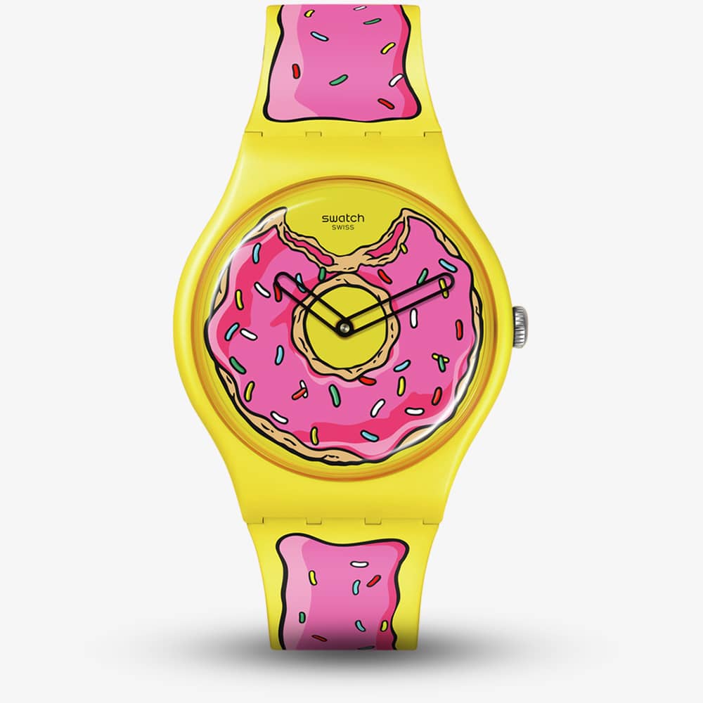 Swatch Simpsons Seconds of Sweetness Watch SO29Z134