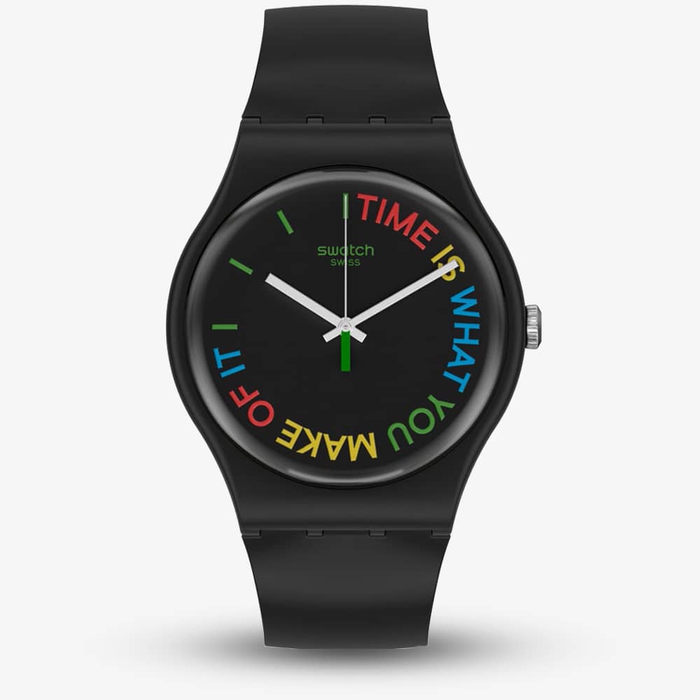 Swatch Mens Freetid Strap Watch SO29B103