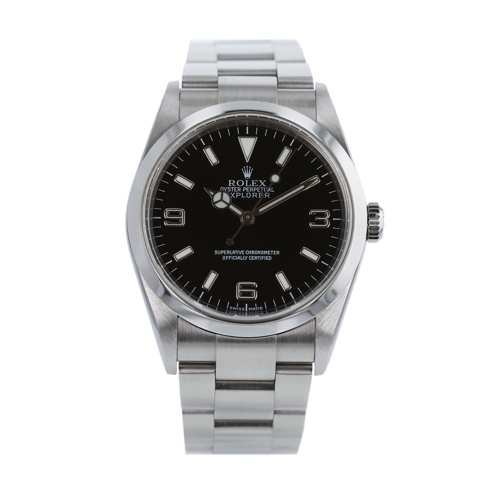 Pre-Owned Rolex Explorer Males’s Watch 114270
