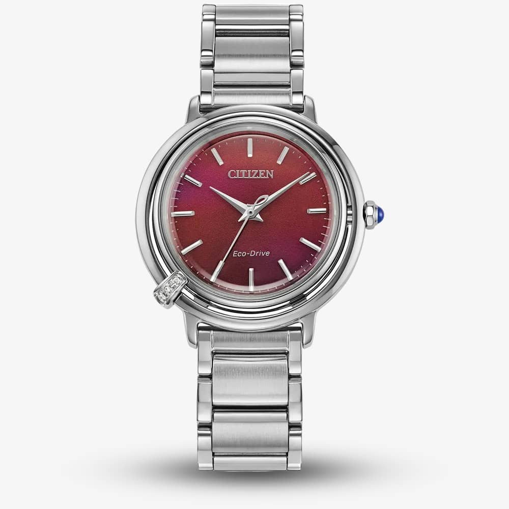 Citizen L Arcly Eco-Drive Red Watch EM1091-67X