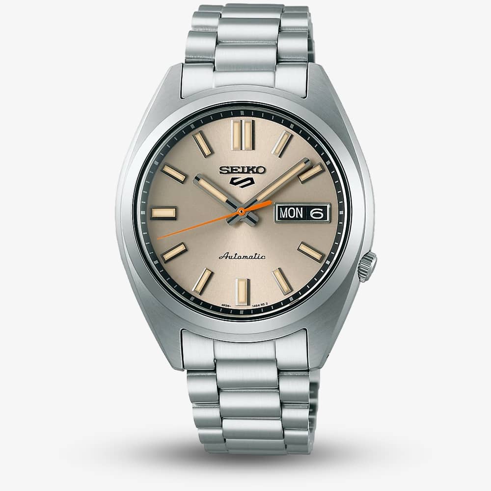 Seiko 5 Sports SNXS Beige Chinos Watch SRPK91K1