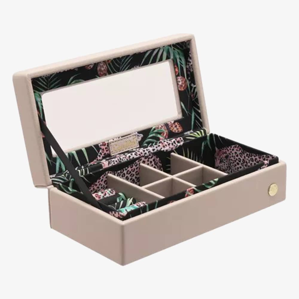 Sophia CaraMia Catchmere Matte Grey Leather Jewellery Box SP3254