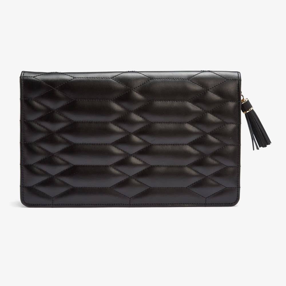WOLF Caroline Black Portfolio Jewellery Box 324071
