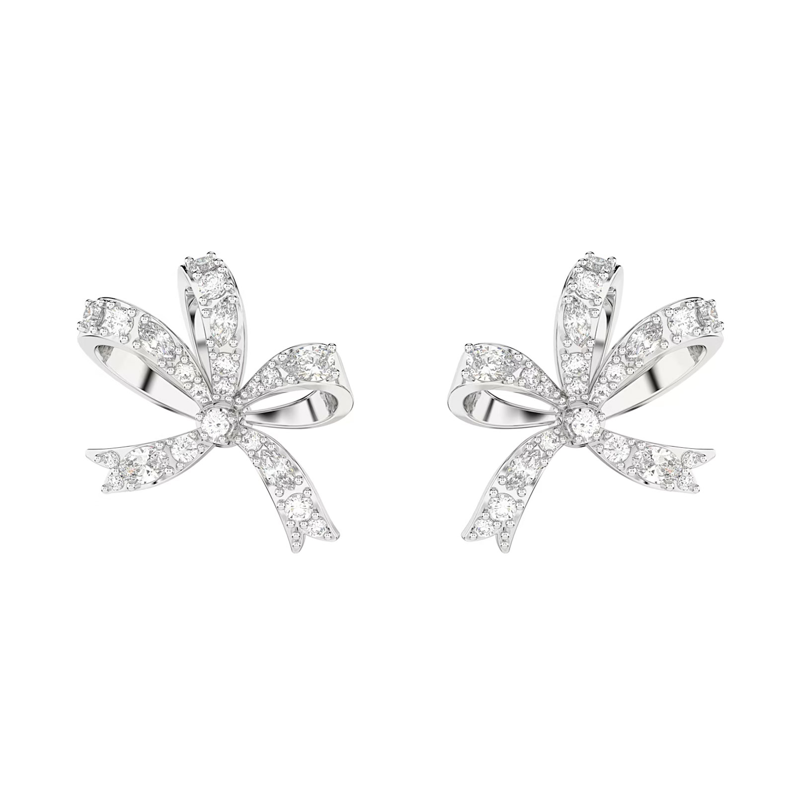 Swarovski Volta Bow Stud Earrings