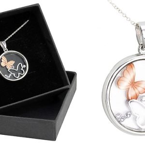 Enchanted Pendant Encrusted with Crystals From Swarovski – 4 Kinds