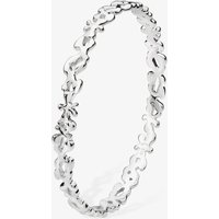 Lucy Quartermaine Silver Thin Splash Bangle SBG3