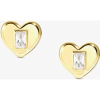 Nomination Domina Gold Tone Plated Heart Stud Earrings 240403/031