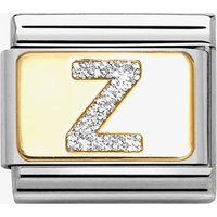 Nomination CLASSIC Silver Glitter Letter Z Charm 030291/26