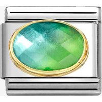Nomination CLASSIC Blue & Green Gradient Faceted Stone Charm 030612/037