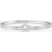 Nomination Pretty Bangles Cubic Zirconia Open Star Bangle 029501/007