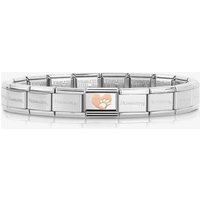 Nomination CLASSIC Rose Gold Heart Pawprint Bracelet 430104/12