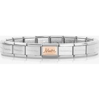 Nomination CLASSIC Rose Gold Plates Mum Bracelet 430101/34