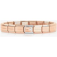 Nomination CLASSIC Rose Gold June White Pearl Bracelet 430508/06