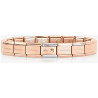 Nomination CLASSIC Rose Gold November Citrine Bracelet 430508/11