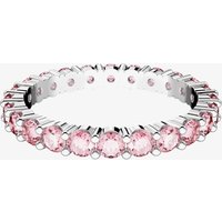 Swarovski Matrix Pink Cubic Zirconia Full Eternity Ring 5658853 52