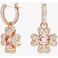 Swarovski Idyllia Rose Gold Plated Clover Earrings 5674212
