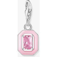 THOMAS SABO Silver Pink Octagon Charm 2030-041-9