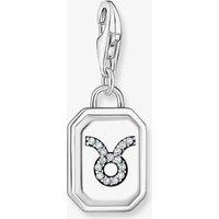 THOMAS SABO Silver Octagonal Cubic Zirconia Taurus Charm 2151-643-21