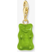 THOMAS SABO Gold Plated Haribo Green Gummy Bear Charm 2192-413-6