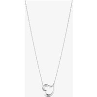 Georg Jensen Hearts of Georg Jensen Sterling Silver Love Leaf Heart Necklace 20001069