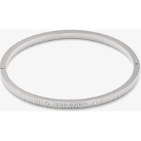 Olivia Burton Classic Linear Silver Bangle 24100013