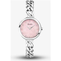 Accurist Jewellery Pink Rose Dial Watch 78001