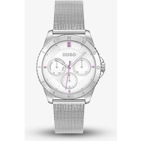 HUGO #Dance Silver Mesh Watch 1540162