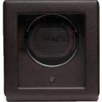 WOLF Cub Brown Watch Winder with Cover 461106