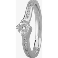 1888 Collection Platinum 0.25ct Channel-Set Diamond Solitaire Ring RI-1191(.25CT PLUS) D/SI1/0.28ct