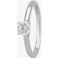 1888 Collection Platinum 0.50ct Brilliant-Cut Classic Diamond Ring RI-2016(.50CT PLUS)- F/SI2/0.50ct