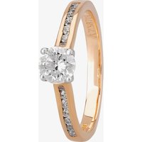 1888 Collection 18ct Rose Gold 0.50ct Diamond-Set Solitaire Ring RI-138(.50CT PLUS)- F/SI2/0.50ct
