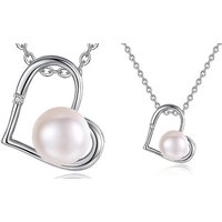 Authentic Diamond and Freshwater Pearl Pendant