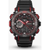 Sekonda Malvern Dual Display Black Watch 30166
