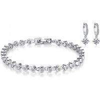 Swarovski Parts Unmarried Row Bracelet – Unfastened Earrings!