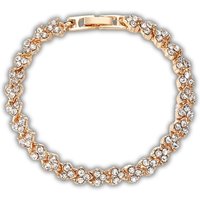 Cubic Zirconia Crystal Tennis Bracelet – 3 Colors