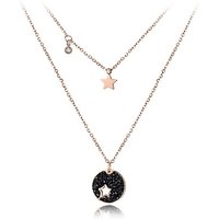 1 or 2 Piece Famous person Necklace – 2 Colors